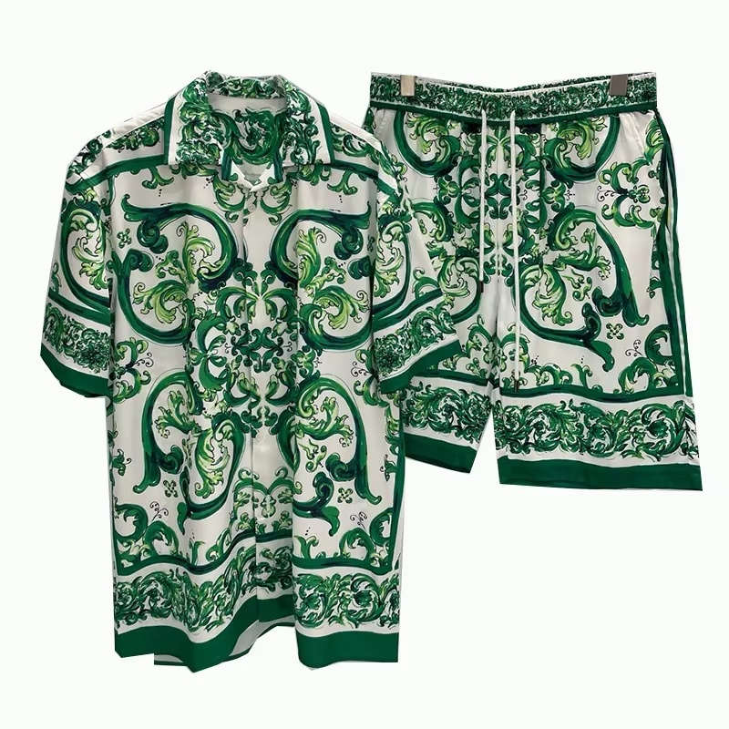 Men'S Fashion Videos - Conjunto Masculino de Camisa e Shorts