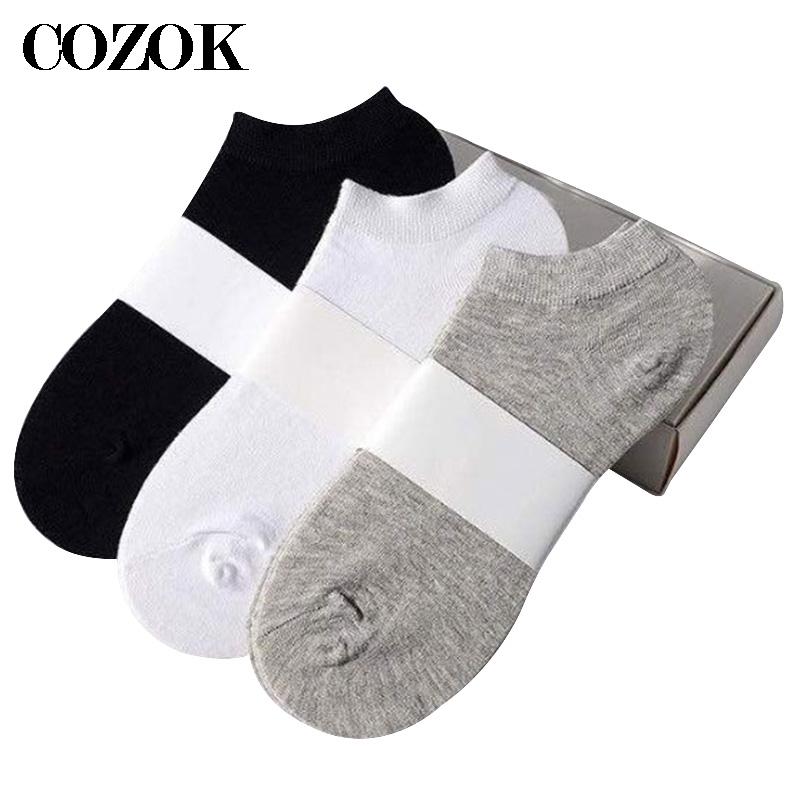 Socks Ankle Men - 10 peças = 5 Pares de