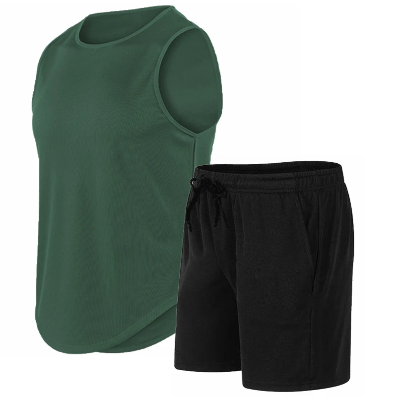 Men'S Fashion T Shirts - Conjunto de Camiseta Sem Mangas de