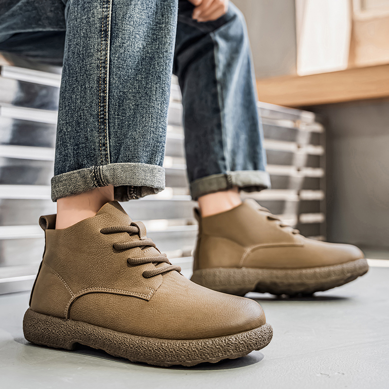 Men'S Fashion News - Botas de tornozelo masculinas botas curtas