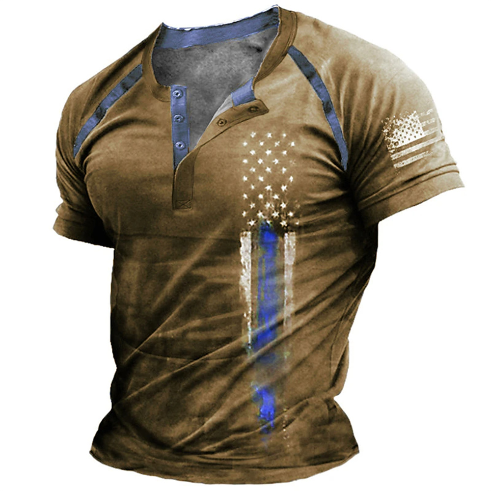 Mens Fashion Clothes - Camisa Masculina Engraçada com Estampa 3D