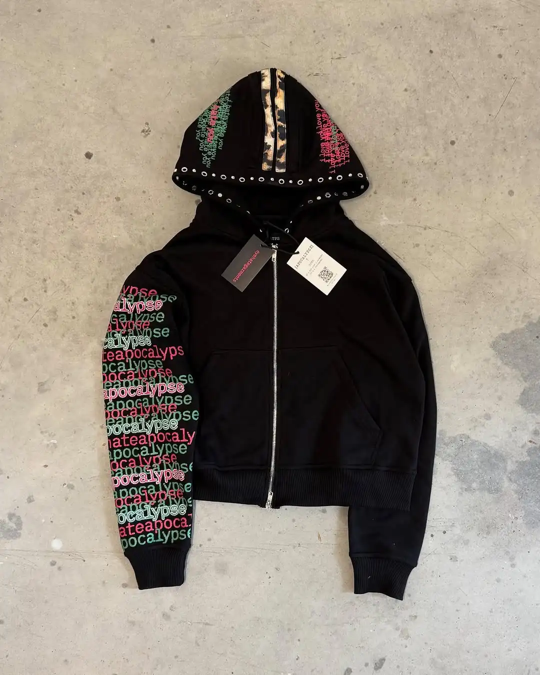 Mens Fashion Zip Up Hoodies - Eyehategarment rua moda hoodie harajuku moda