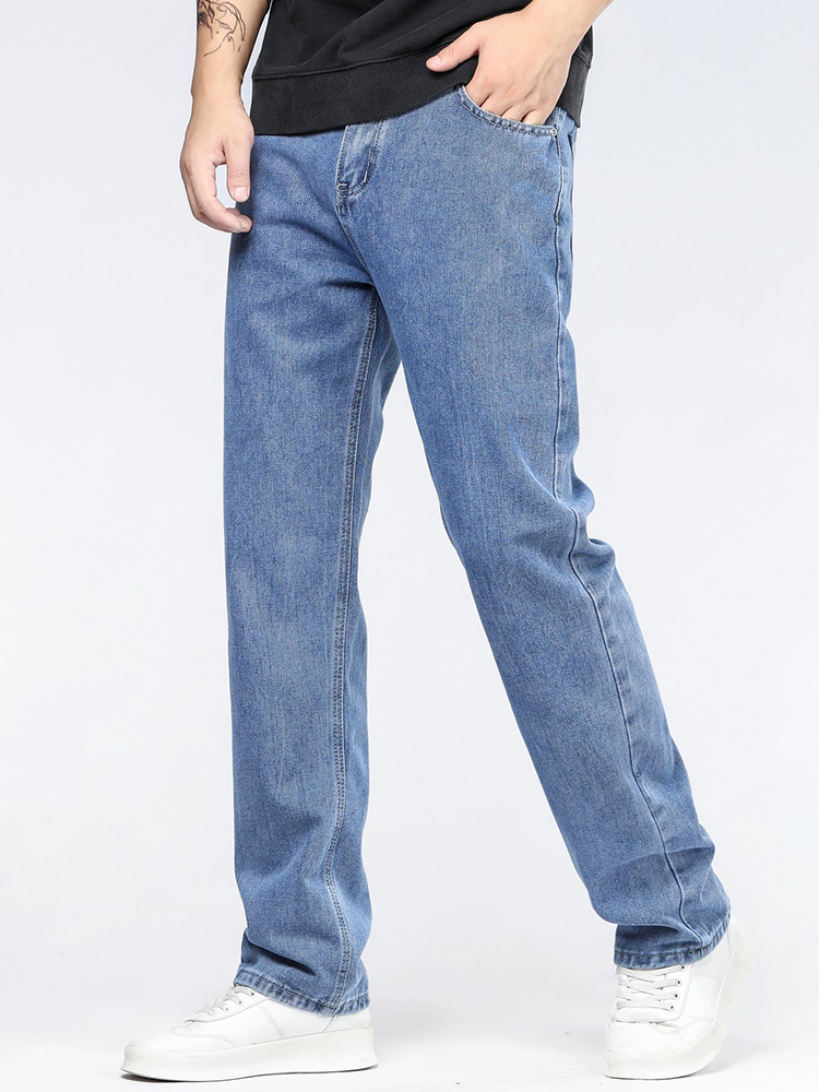 Calças Jeans Masculinas Estilo - Men'S Fashion Grey Jeans avaliação e preço
