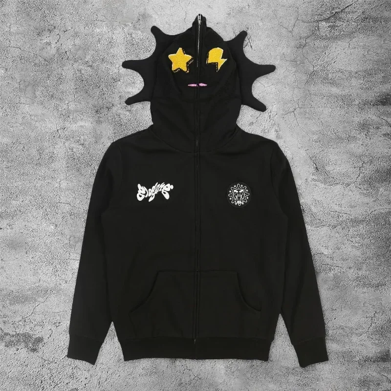 Feminino masculino y2k moda ho - Mens Fashion Zip Up Hoodies avaliação e preço