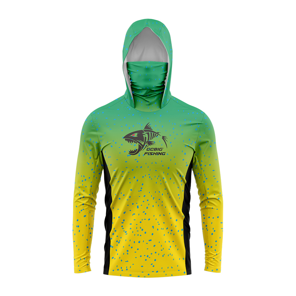 Camisa de Pesca com Capuz UPF5 - Mens Fashion Summer avaliação e preço
