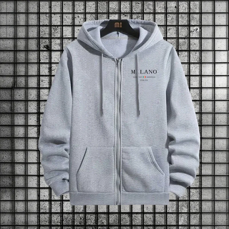 Conjunto de Treino Masculino P - Mens Fashion Zip Up Hoodies avaliação e preço