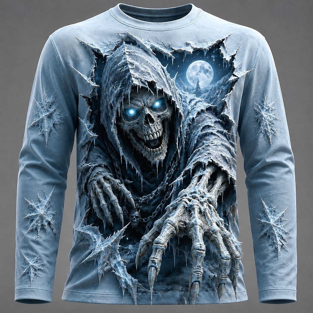 Camiseta Masculina de Manga Lo - Men'S Fashion T Shirts avaliação e preço