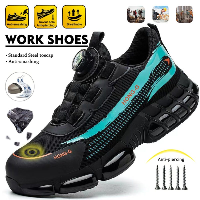Botas de segurança para trabal - Mens Fashion Trainers avaliação e preço