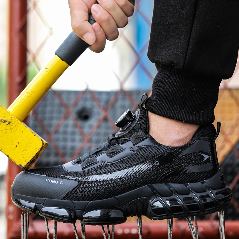 Botas de segurança para trabal - Mens Fashion Trainers avaliação e preço