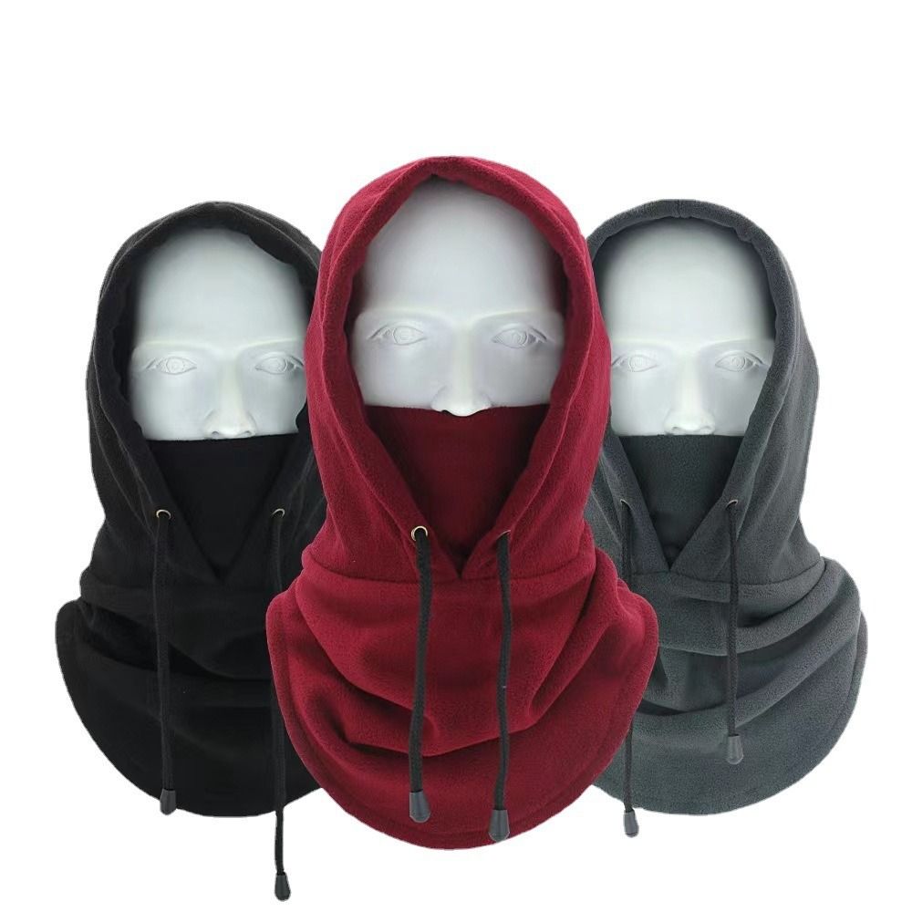 Balaclava de Lã Polar da Moda, - Men'S Fashion With Hat avaliação e preço