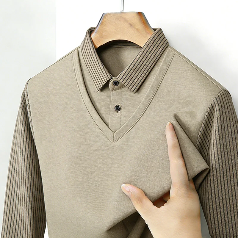 Camisa Masculina com Gola em V - Mens Fashion Clothes avaliação e preço