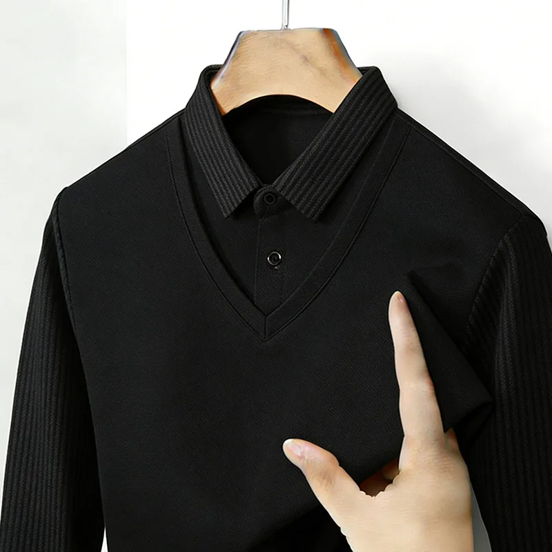 Camisa Masculina com Gola em V - Mens Fashion Clothes avaliação e preço