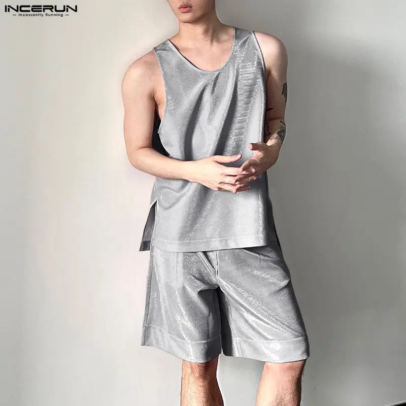 Conjuntos Masculinos INCERUN:  - Mens Fashion Summer avaliação e preço
