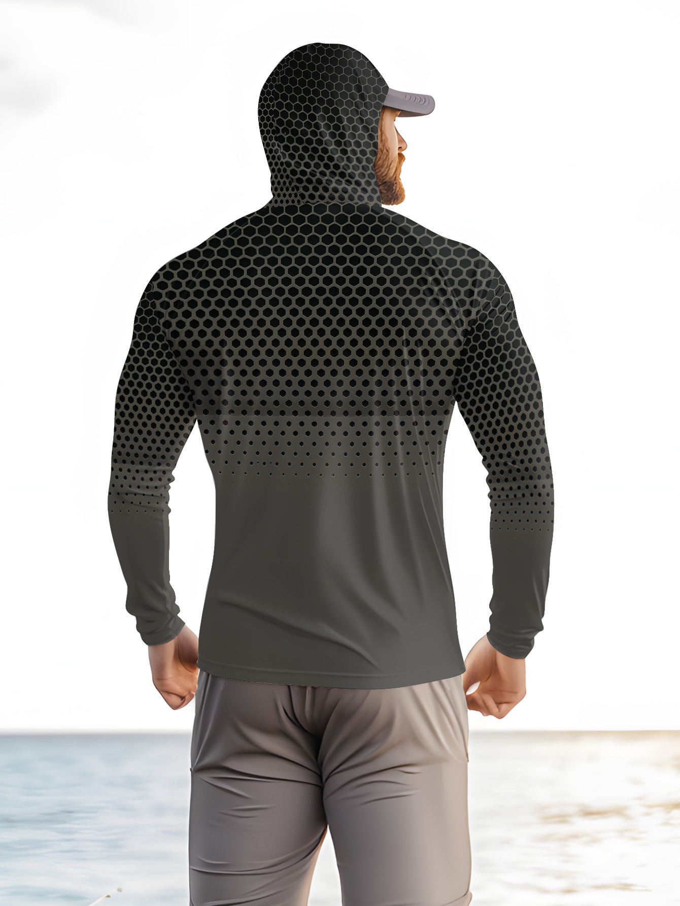 Camisa de Pesca Masculina de V - Mens Fashion Summer avaliação e preço