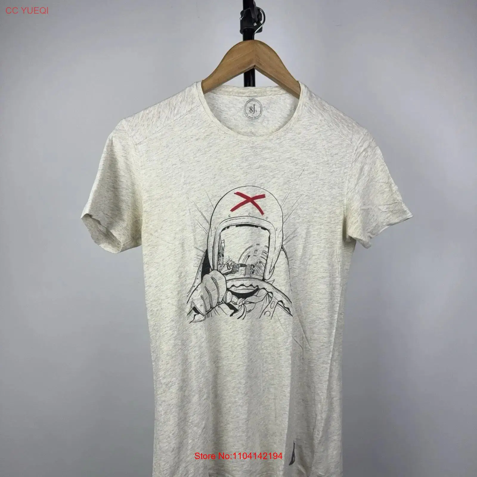 Camiseta Masculina 8Js x Miche - Men'S Fashion X avaliação e preço