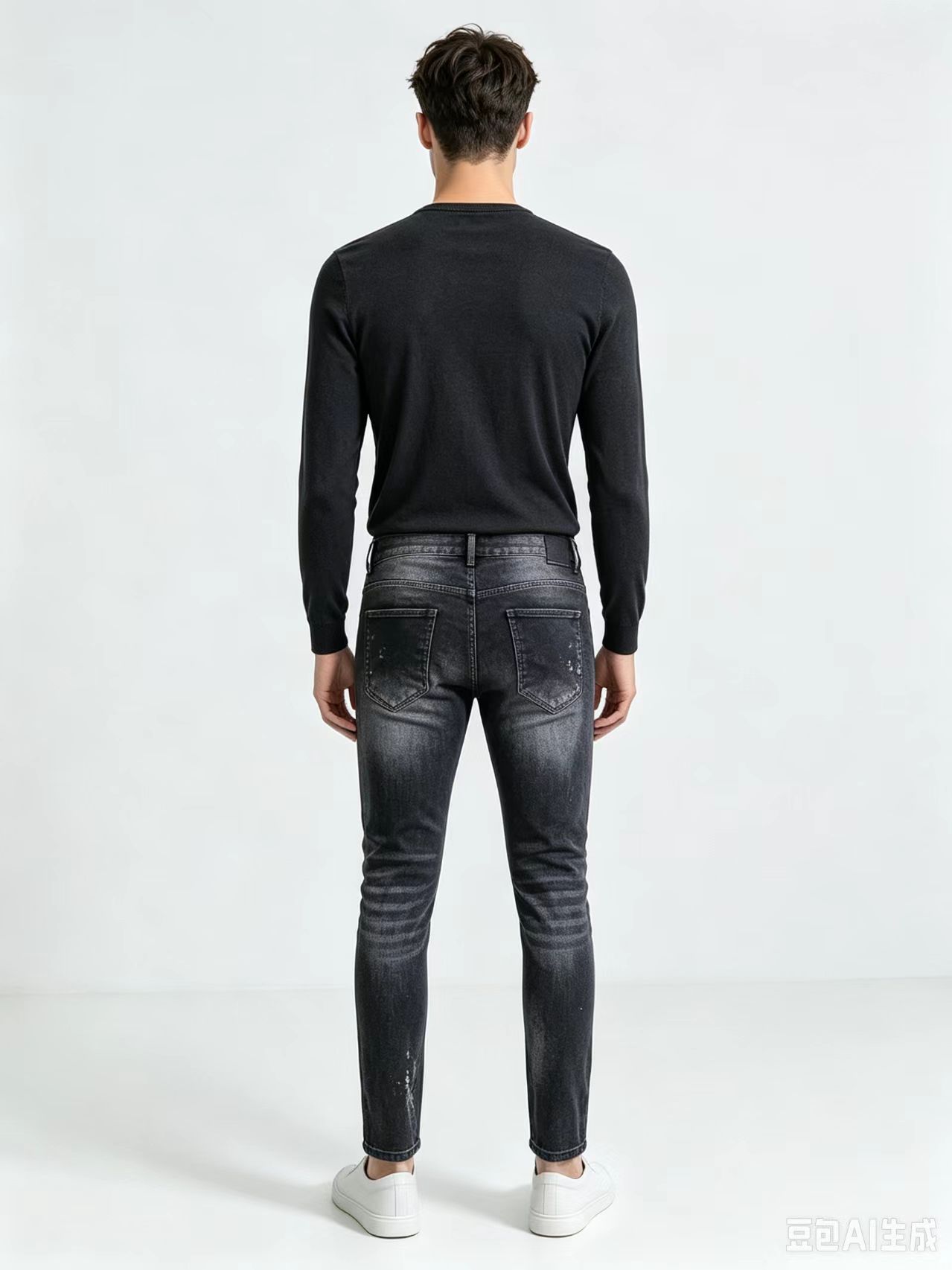 Calças Jeans Masculinas Estilo - Men'S Fashion Grey Jeans avaliação e preço