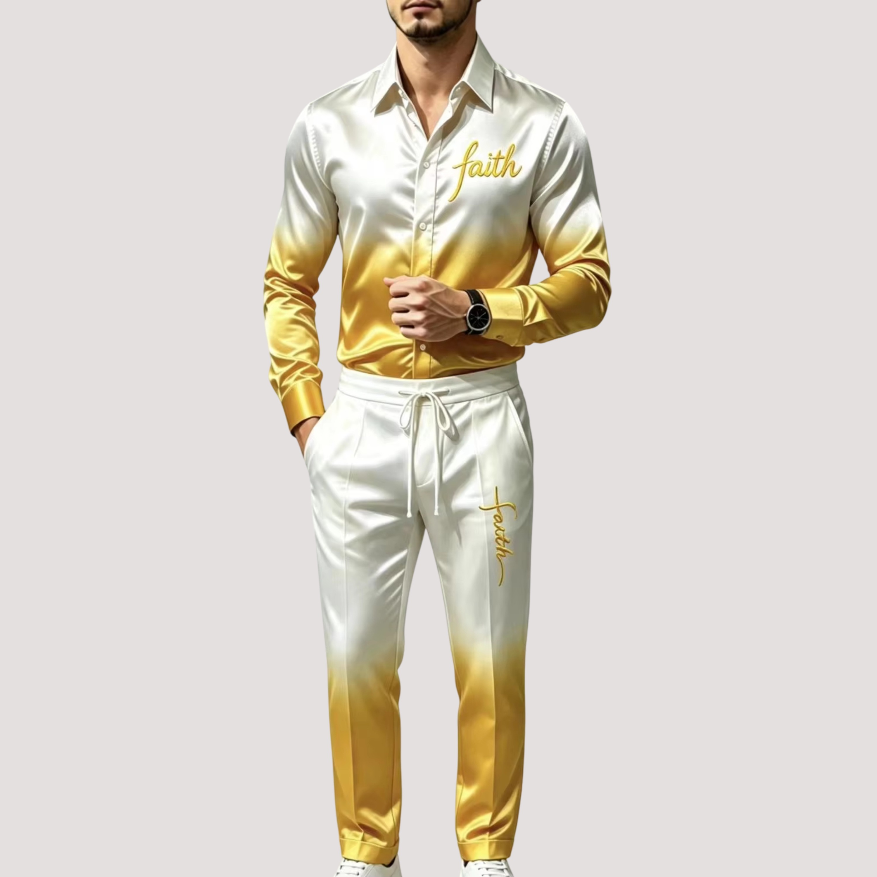 Conjunto de Terno Esportivo Ma - Mens Fashion Clothes avaliação e preço