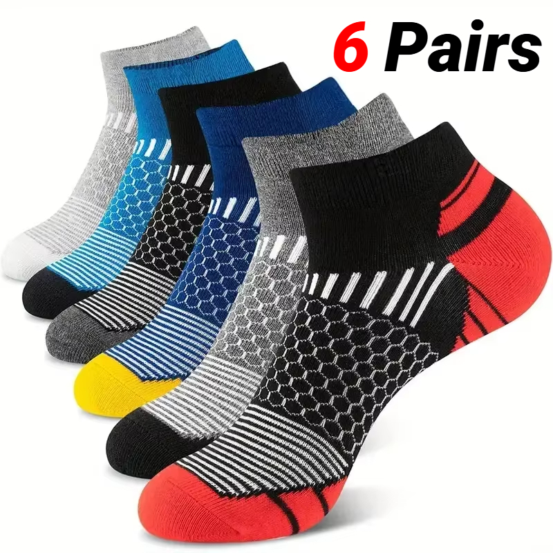 6 Pares de Meias Esportivas Cu - Socks Ankle Men avaliação e preço