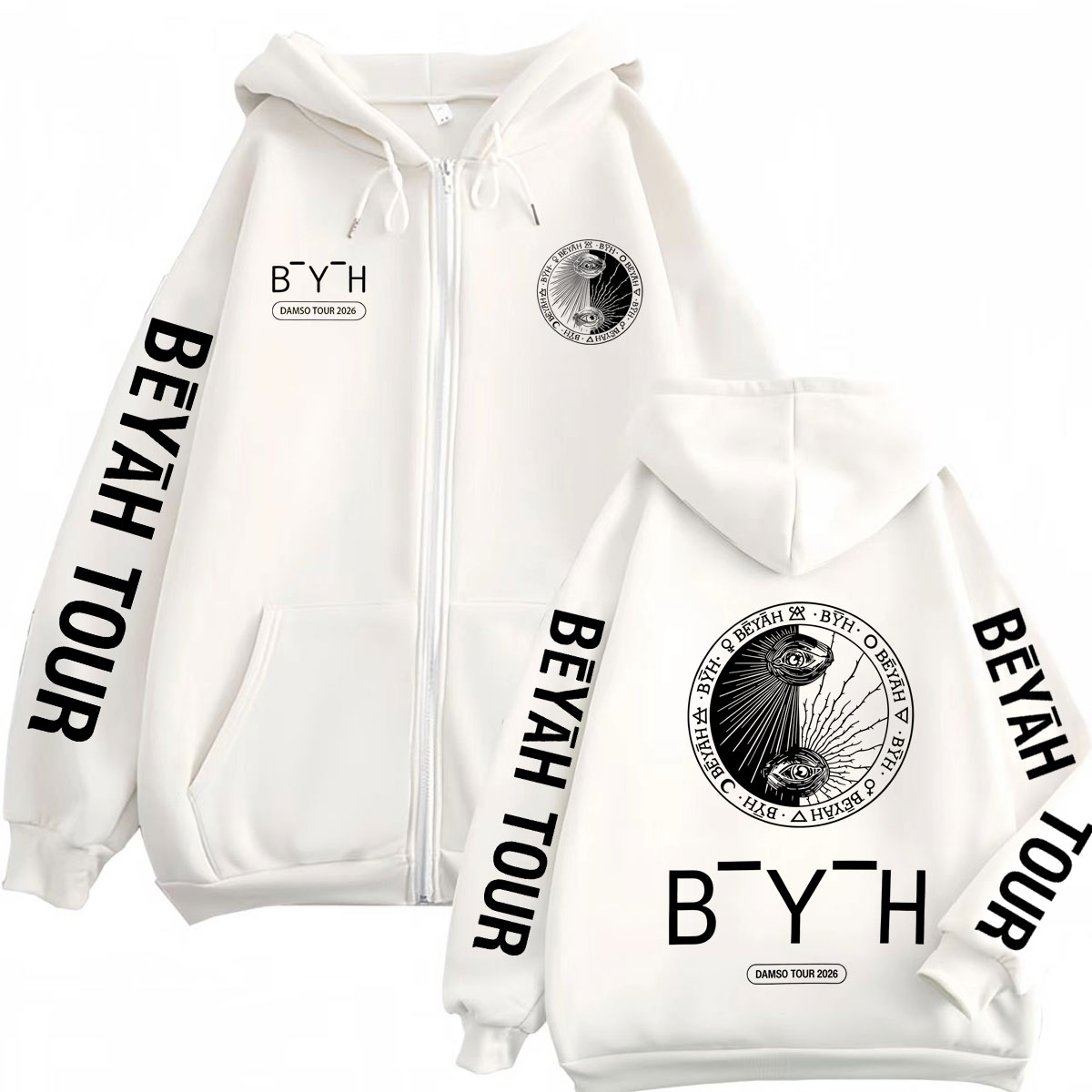 Moletom com Zíper Rapper Damso - Mens Fashion Zip Up Hoodies avaliação e preço