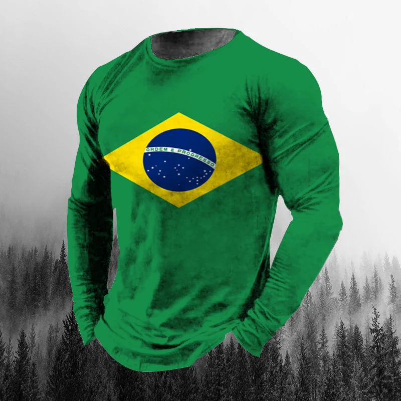 Camiseta masculina de manga co - Men'S Fashion T Shirts avaliação e preço