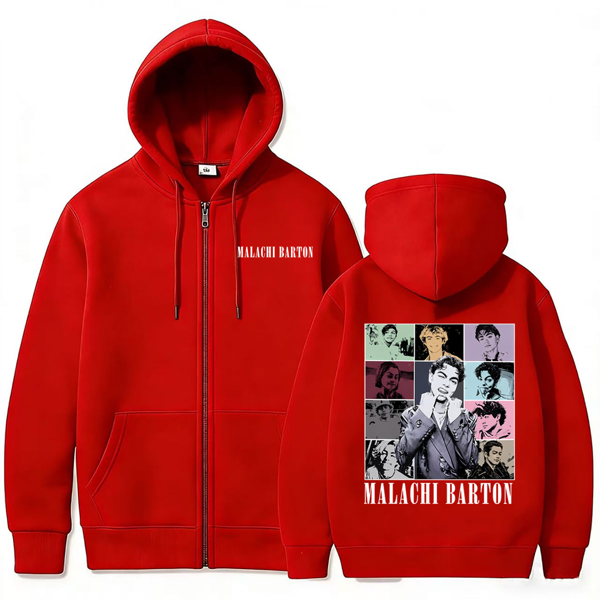 Moletom com Zíper Gráfico Mala - Mens Fashion Zip Up Hoodies avaliação e preço