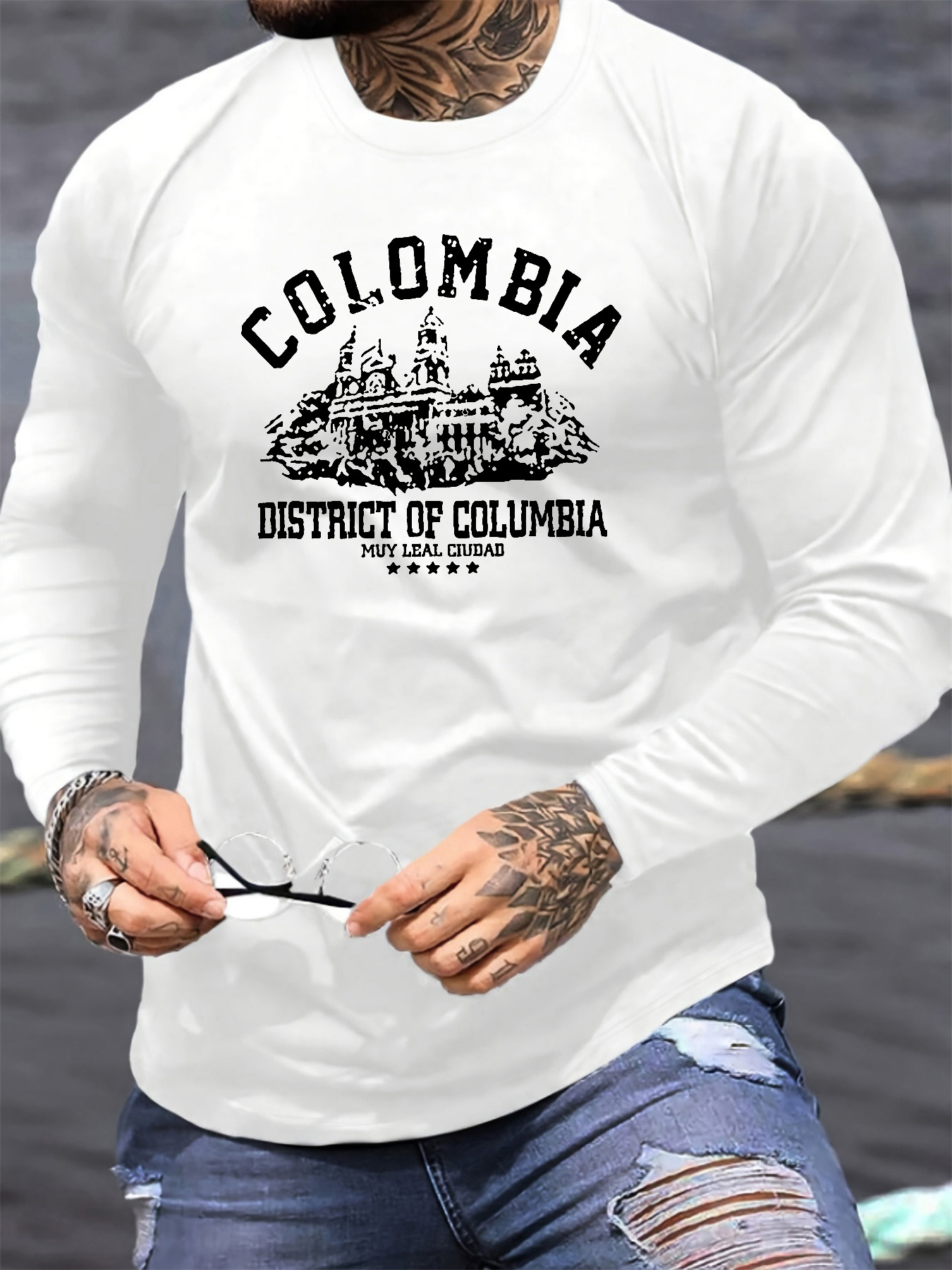 Camiseta Masculina 100% Algodã - Men'S Fashion T Shirts avaliação e preço