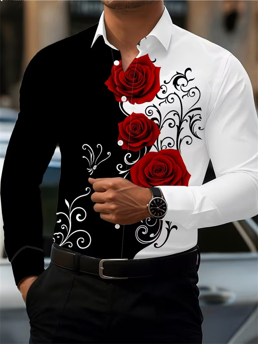 Camisa Masculina de Manga Long - Mens Fashion Clothes avaliação e preço