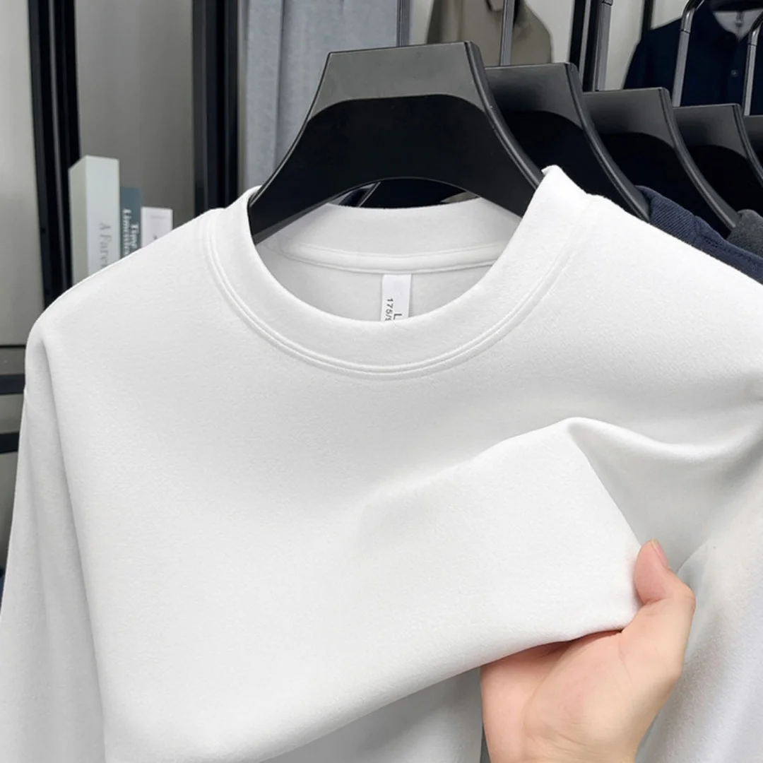 Camiseta masculina de manga co - Men'S Fashion T Shirts avaliação e preço